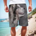 Alaskan Malamute Painting Print Men's Cargo Shorts