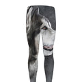 Alaskan Malamute Painting Print Men's Leggings