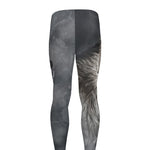 Alaskan Malamute Painting Print Men's leggings