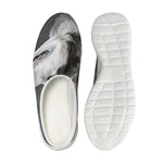 Alaskan Malamute Painting Print Mesh Casual Shoes