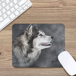 Alaskan Malamute Painting Print Mouse Pad