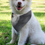 Alaskan Malamute Painting Print Over The Collar Dog Bandana