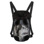 Alaskan Malamute Painting Print Pet Carrier Backpack