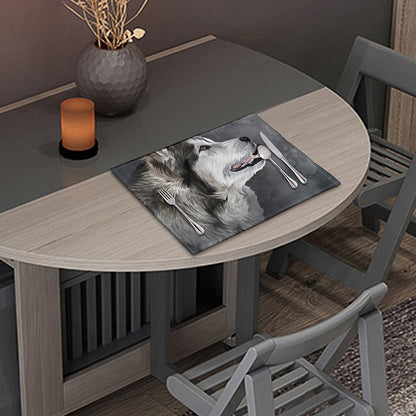 Alaskan Malamute Painting Print Placemat