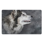 Alaskan Malamute Painting Print Polyester Doormat