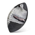 Alaskan Malamute Painting Print Rugby Ball