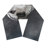 Alaskan Malamute Painting Print Scarf