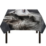Alaskan Malamute Painting Print Tablecloth