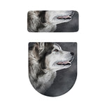 Alaskan Malamute Painting Print Toilet Lid And Tank Cover Set