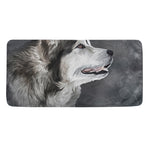 Alaskan Malamute Painting Print Towel