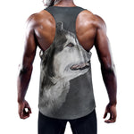 Alaskan Malamute Painting Print Training Tank Top