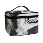Alaskan Malamute Painting Print Travel Makeup Bag