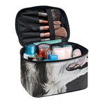 Alaskan Malamute Painting Print Travel Makeup Bag
