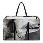 Alaskan Malamute Painting Print Utility Tote Bag
