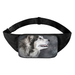 Alaskan Malamute Painting Print Waist Bag