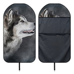 Alaskan Malamute Painting Print Waterproof Car Seat Cover