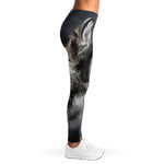 Alaskan Malamute Painting Print Women's Leggings