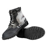 Alaskan Malamute Painting Print Work Boots