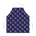 Alaskan Malamute Pattern Print Adjustable Apron
