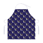 Alaskan Malamute Pattern Print Adjustable Apron