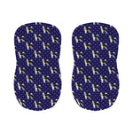 Alaskan Malamute Pattern Print Bar Stool Covers