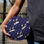 Alaskan Malamute Pattern Print Basketball