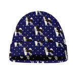 Alaskan Malamute Pattern Print Beanie