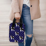 Alaskan Malamute Pattern Print Bible Tote Bag