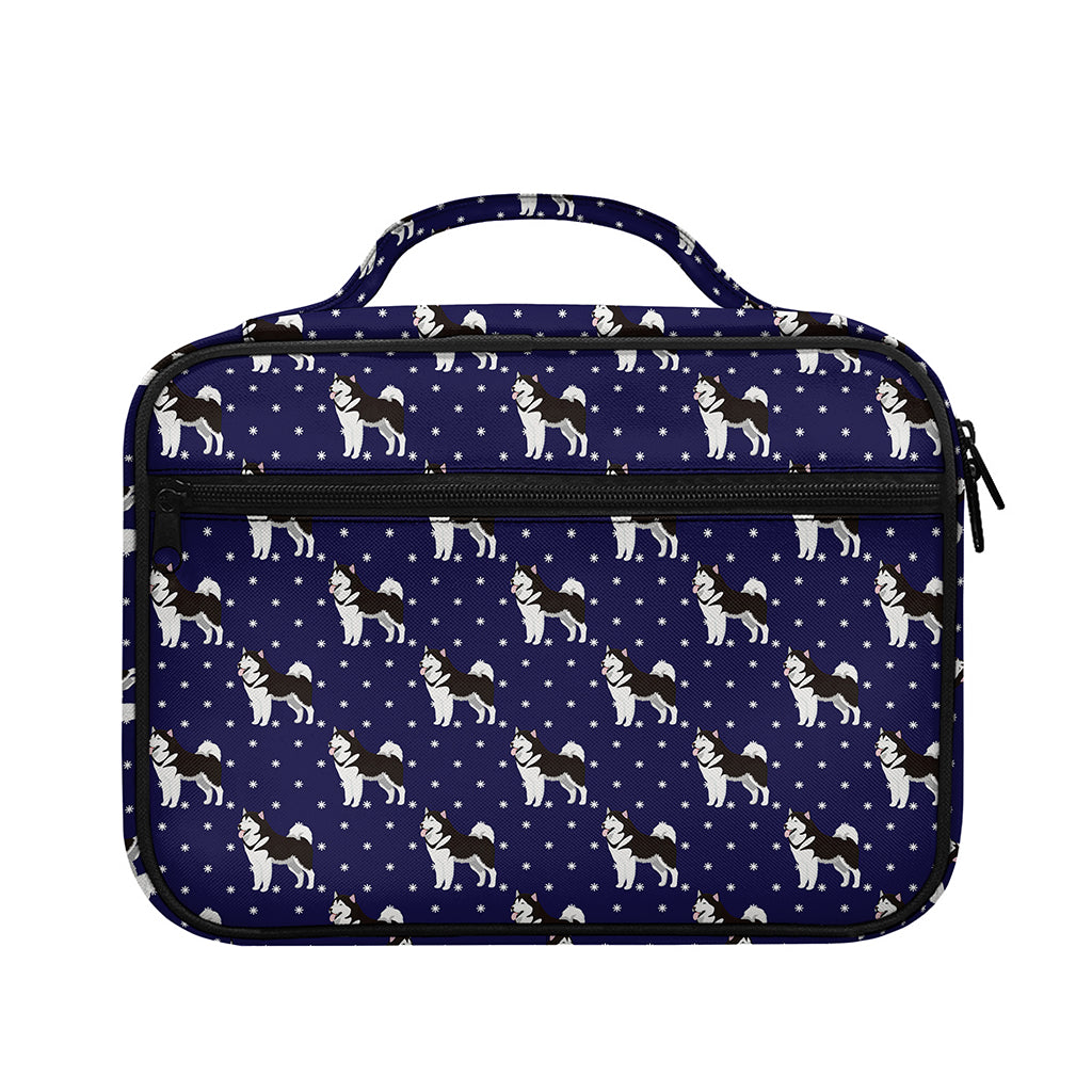Alaskan Malamute Pattern Print Briefcase Bible Bag