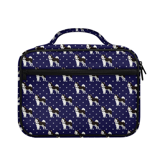 Alaskan Malamute Pattern Print Briefcase Bible Bag