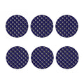 Alaskan Malamute Pattern Print Coaster Set