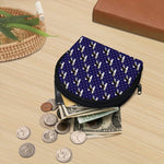 Alaskan Malamute Pattern Print Coin Purse