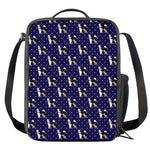 Alaskan Malamute Pattern Print Crossbody Lunch Bag