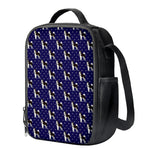Alaskan Malamute Pattern Print Crossbody Lunch Bag