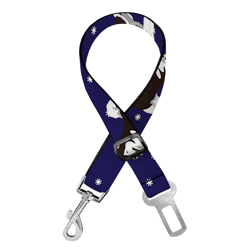 Alaskan Malamute Pattern Print Dog Seat Belt