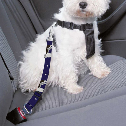 Alaskan Malamute Pattern Print Dog Seat Belt