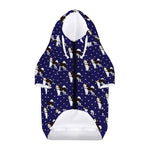 Alaskan Malamute Pattern Print Dog Zip Up Hoodie