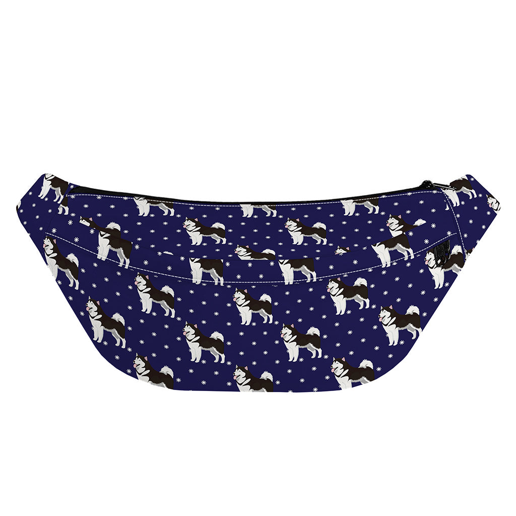 Alaskan Malamute Pattern Print Fanny Pack