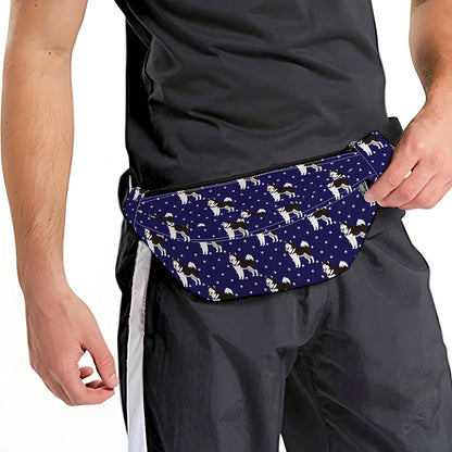 Alaskan Malamute Pattern Print Fanny Pack