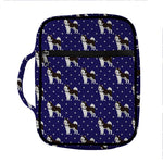 Alaskan Malamute Pattern Print Front Pocket Bible Bag