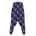 Alaskan Malamute Pattern Print Hammer Pants