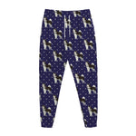 Alaskan Malamute Pattern Print Jogger Pants