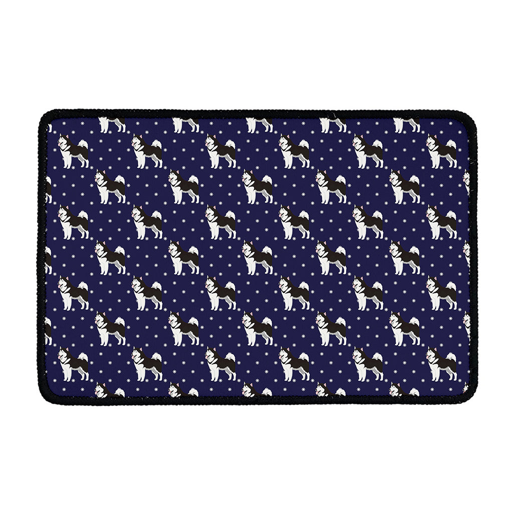 Alaskan Malamute Pattern Print Kitchen Mat