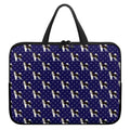 Alaskan Malamute Pattern Print Laptop Sleeve With Handle