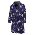 Alaskan Malamute Pattern Print Men's Bathrobe