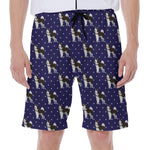 Alaskan Malamute Pattern Print Men's Beach Shorts