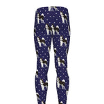 Alaskan Malamute Pattern Print Men's leggings