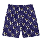 Alaskan Malamute Pattern Print Men's Swim Trunks