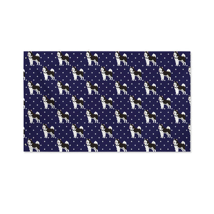 Alaskan Malamute Pattern Print Polyester Flag