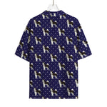 Alaskan Malamute Pattern Print Rayon Hawaiian Shirt